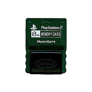 【送料無料】【中古】PS2 プレイステーション2 メモリーカード(8MB) for PS2 モスグリーン マジックゲイト コトブキシステム｜kaitoriheroes