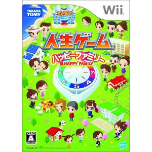 【送料無料】【中古】Wii 人生ゲーム ハッピーファミリー｜kaitoriheroes