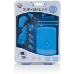 【送料無料】【新品】DS 9 in 1 Supreme Kit for Nintendo DS Lite/DSi 充電器 タッチペン ポーチ（箱付き）｜kaitoriheroes