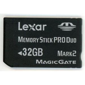 【送料無料】【中古】PSP Lexar PlatinumII Memory Stick PRO Duo 32GB レキサー メモリースティック｜kaitoriheroes