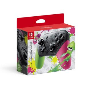 【送料無料】【中古】Nintendo Switch Proコントローラー スプラトゥーン2エディション