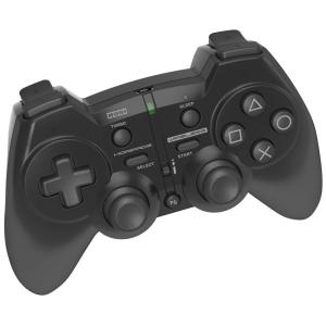 【送料無料】【中古】PS3 プレイステーション 3 ホリパッド3 ワイヤレス ブラック コントローラー｜kaitoriheroes