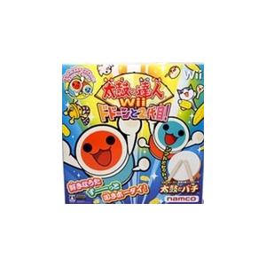 【送料無料】【中古】Wii 太鼓の達人Wii ドドーンと2代目! (専用太鼓コントローラ「太鼓とバチ...