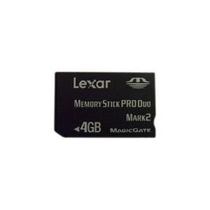 【送料無料】【中古】PSP Lexar レキサー メモリースティック Pro Duo Mark2 4...