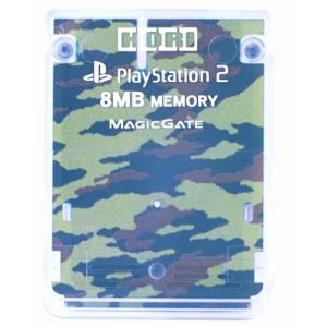 【送料無料】【中古】PS2 プレイステーション2 PlayStation2専用 メモリーカード8MB 迷彩 ホリ｜kaitoriheroes