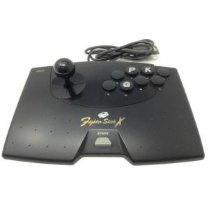 送料無料】【中古】セガサターン ファイティングスティックSS（箱付き