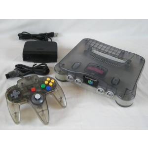 N64 任天堂64 NINTENDO64 本体 クリアグレー ジャスコ限定（コントローラー、ケーブル付き）