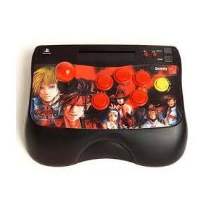 【訳あり】【送料無料】【中古】PS2 プレイステーション2 Fighter Stick GUILTY GEAR XX CUSTOM ギルティギア コントローラー スティック｜kaitoriheroes