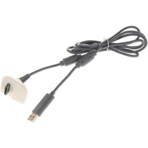 送料無料】【新品】Xbox 360 USB充電ケーブル コントローラーの