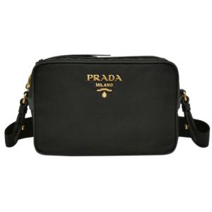 プラダ バッグ 1BH089 PRADA ショルダーバッグ TESSUTO+SAFFIAN ネロ ナイロン+カーフ ブラック 新品｜kaitsukedoh