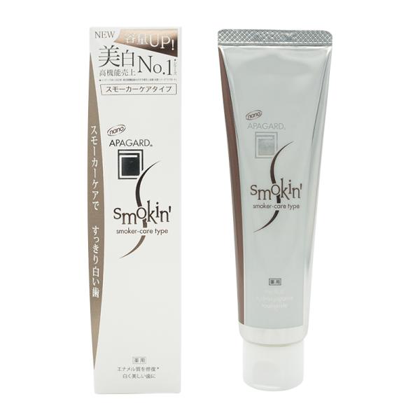 APAGARD アパガード スモーキン スモーカーケアタイプ 105g オーラルケア 薬用 歯磨き粉...