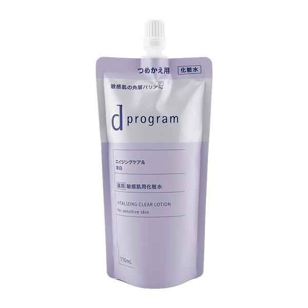 d program d プログラム バイタライジング&amp;クリア ローション EX レフィル 110ml...