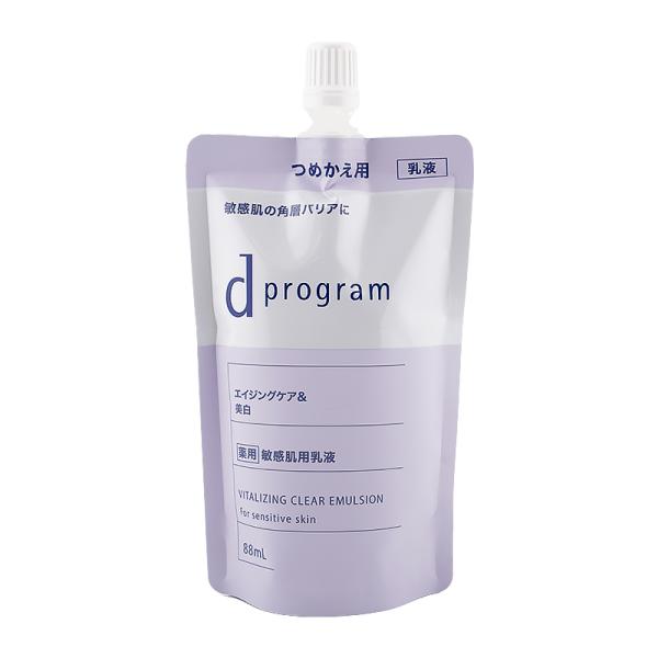 d program d プログラム バイタライジング&amp;クリア エマルジョン EX レフィル 88ml...