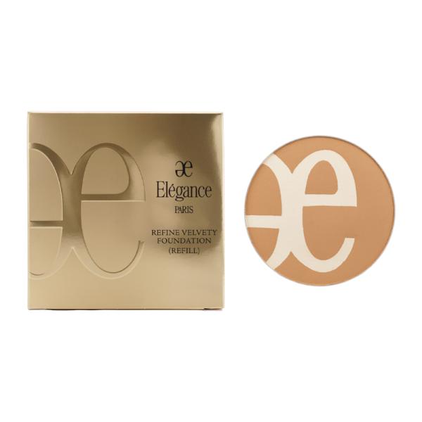 Elegance エレガンス リファイン ヴェルヴェティ ファンデーション IV303  レフィル ...