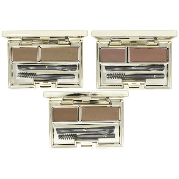 Elegance エレガンス アイブロウ デュオ パレット [3種類から選べる] テクニックレス 眉...