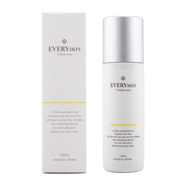 EVERYSKIN エブリースキン ビタミントナー ふき取り化粧水 150ml [ギフトラッピング対...