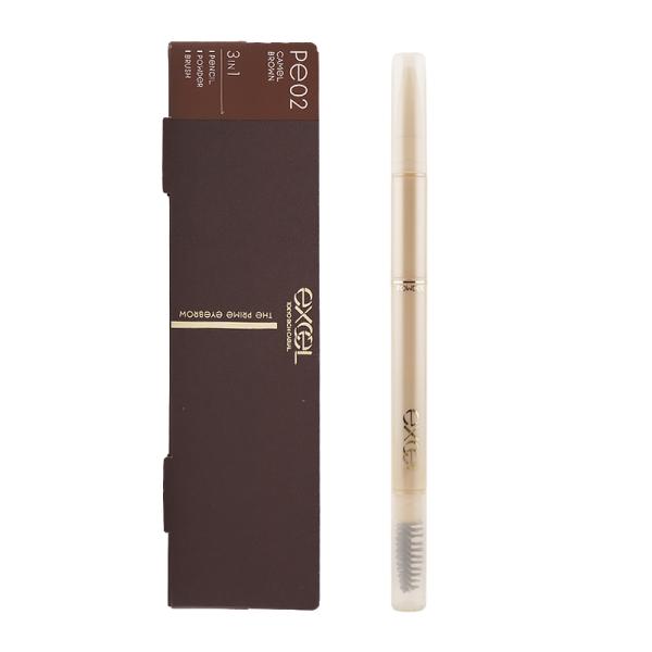 excel サナ エクセル ザ プライムアイブロウ PE02 キャメルブラウン アイメイク アイブロ...