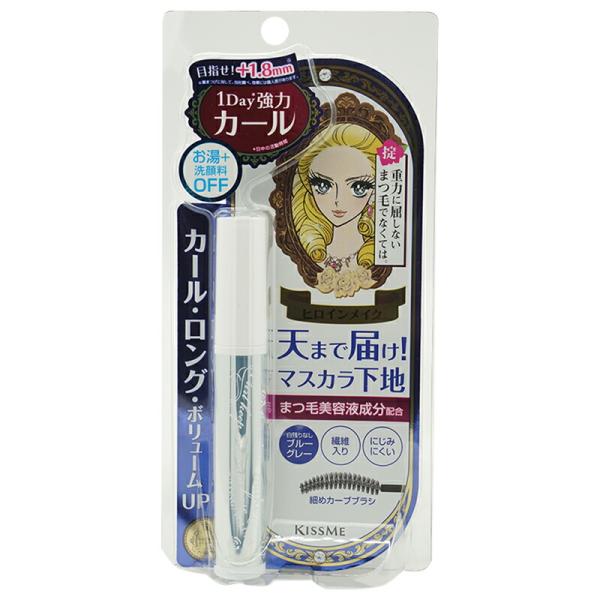 KISSME キスミー ヒロインメイク カールキープ マスカラベース ブルーグレー 6g アイメイク...