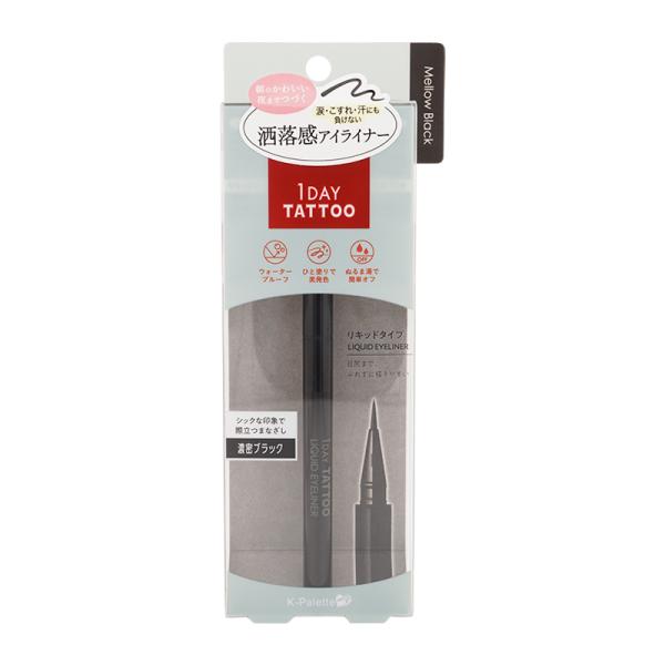CUORE クオレ K-パレット 1DAY TATTOO リキッドアイライナー 01 メロウブラック...