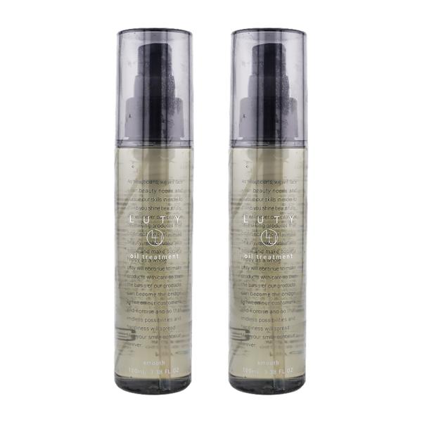 [2個セット]LUTY ルーティー ヘアオイル スムース 本体 100ml フローラルムスクの香り ...
