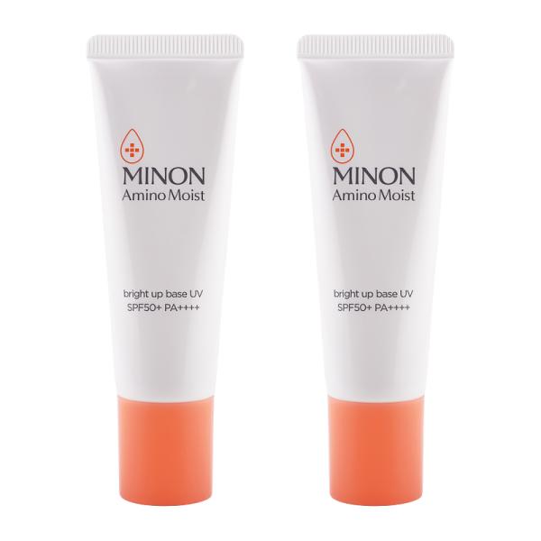 [2個セット]MINON ミノン アミノモイスト ブライトアップベース UV SPF50+ PA++...
