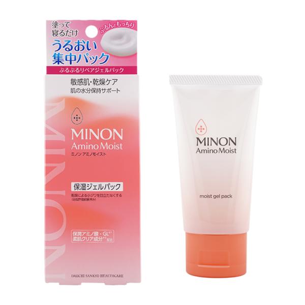MINON ミノン アミノモイスト ぷるぷるリペアジェルパック 本体 60g 無香料 洗い流すパック...