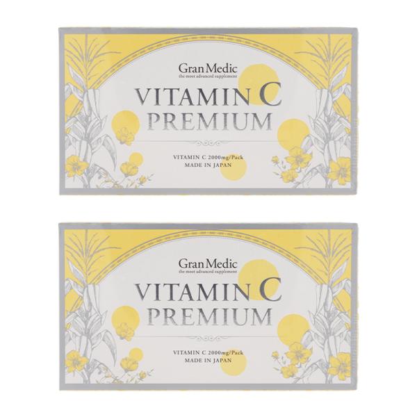 [2個セット]Esthe Pro Labo ビタミンCプレミアム 2.2g×30包 粉末スティック ...