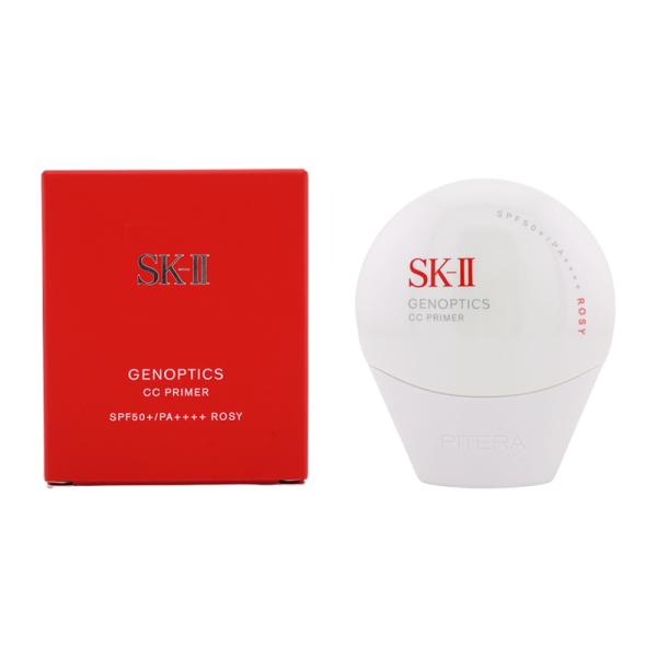 SK-II エスケーツー ジェノプティクス CC プライマー ロージーピンク 30g SPF50+ ...