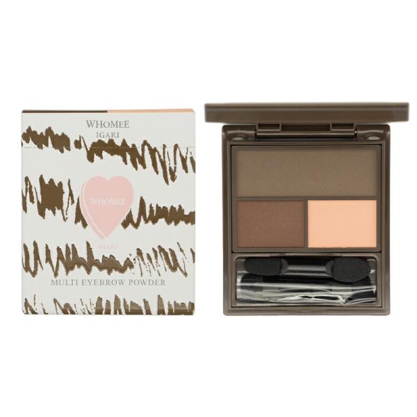 whomee  フーミー マルチアイブロウパウダー レッドブラウン パウダーアイシャドウ パウダーア...