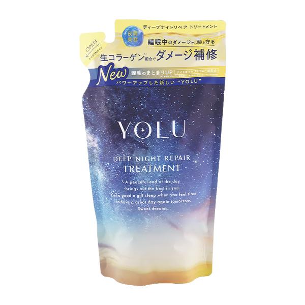 YOLU ヨル ディープナイトリペアトリートメント 詰替 350g  ヘアケア 詰め替え用 トリート...