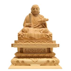 毘沙門天 16cm 木曽桧 木彫り 仏像 日本仏師作品 : 仏像と縁起物の専門