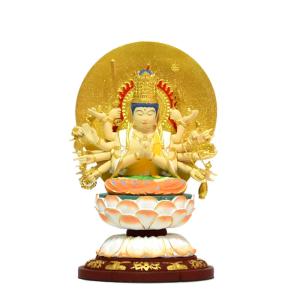 木彫り仏像-小仏 【大随求菩薩（だいずいきゅうぼさつ）】 柘植（ツゲ