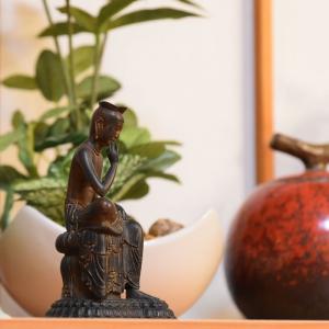 80s イタリア ヴィンテージ ROMER ロメール 木彫り 人形 ハンター 猟師