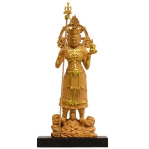 毘沙門天｜高村泰正作 銅製 証付 【高岡銅器 置物】 : 和楽雑貨