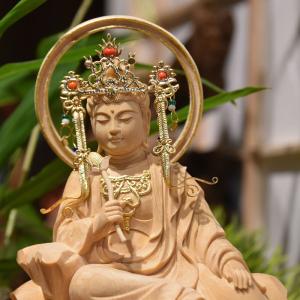 桧木 蓮華台座 座釈迦 増台付 1.8寸 : お仏壇・お位牌の貴志祢苑