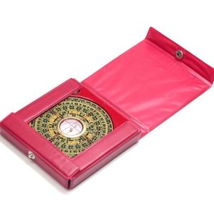 開運グッズ 風水羅盤 本格派 風水盤 約15cm Mサイズ ケース付き