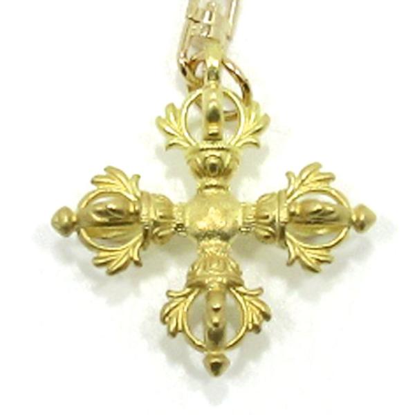 カツマ 羯磨 キーホルダー チベット密教法具 十字五鈷杵 バジュラ アクセサリー 仏具 法器 ペンダ...