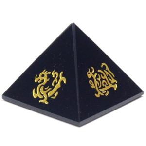 1点物】宇宙の神秘 リビアングラス 28x28x16mm ピラミッド 置物