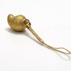 水琴鈴 勾玉の鈴 ストラップ 金の鈴 魔除け鈴...の詳細画像2