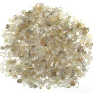 最安値★ルチルさざれ★３０００g★送料無料 ルチルクォーツ ＆ 水晶 さざれ 約100g サザレ ルチル さざれ石