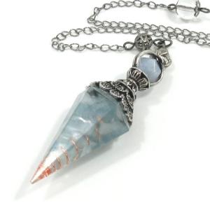 クリスタルチューナー 4096Hz 日本製 ヒマラヤ水晶ポイント ポーチ