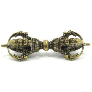 密教法具 カルタリ 独鈷杵 プルパ 一体型 特大サイズ約30cm ブルパ