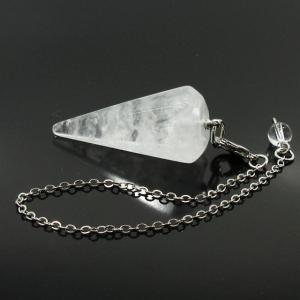 ペンデュラム 水晶 ダウジング 天然石 クリス...の詳細画像2