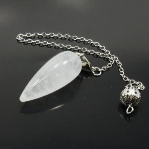 ペンデュラム 水晶 ダウジング 天然石 クリス...の詳細画像2