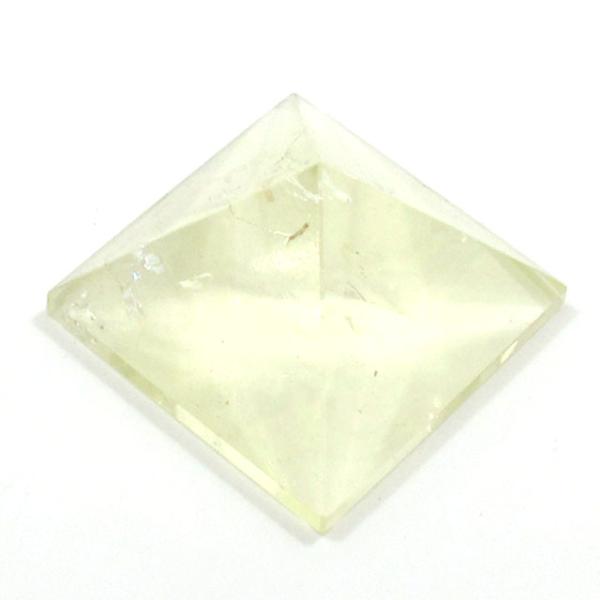 ピラミッド シトリン 黄水晶 置物 約４０ｍｍ 高さ約２４ｍｍ 水晶ピラミッド 天然石 パワーストー...