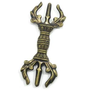 さんこしょ 三鈷しょう バジュラ 金剛杵密教 法具お守り 古美術 合格