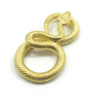 蛇 へび 巳 金蛇 ミニサイズ 十二支 ヘビ 金運グッズ 金の蛇 龍の化身 縁起物 干支 風水グッズ...