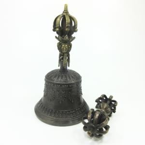 金剛鈴 持鈴 ガンター 仏具 高さ約13cm 直径約7cm 金剛鈴と