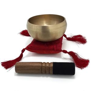 シンギングボウル 7メタル 直径約18cm 重さ約990g リン棒