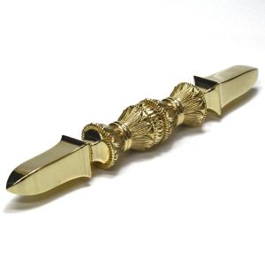 仏壇屋 滝田商店 五鈷杵 大々型 長さ 16.3cm（京都製 密教法具 前具